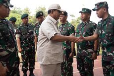Lepas Prajurit TNI ke Papua, Prabowo: Insya Allah Saya Akan Tengok Kalian di Daerah Operasi