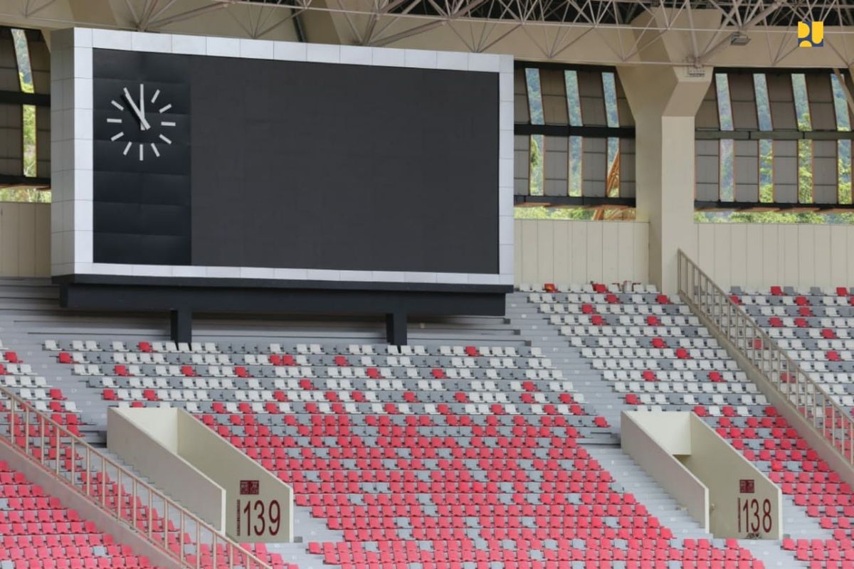 Scoring Board Stadion Papua Bangkit