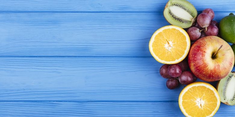Ilustrasi buah-buahan. Cara mengolah sayur dan buah yang benar bertujuan agar kandungan vitamin tidak hilang.