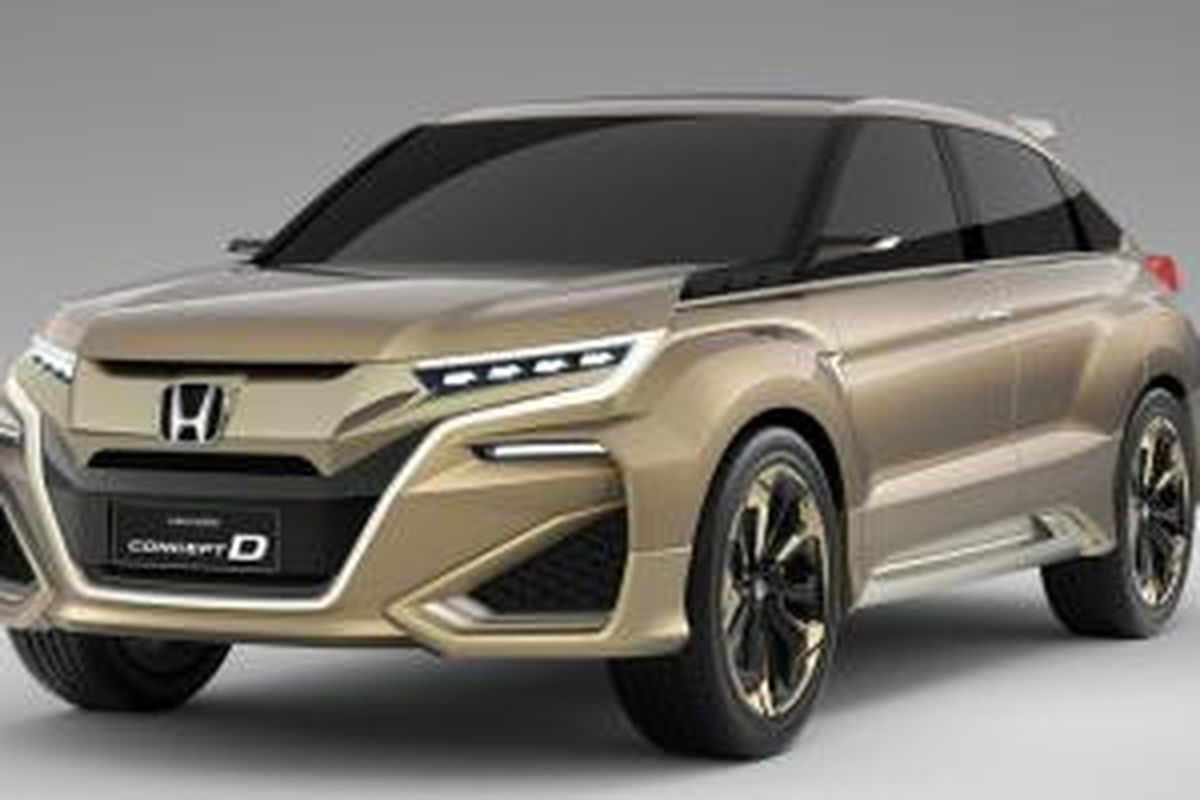 Honda Concept D dipamerkan di Shanghai Auto Show 2015.