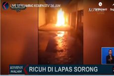 Lapas Sorong Ricuh, Ratusan Napi Minta Dibebaskan