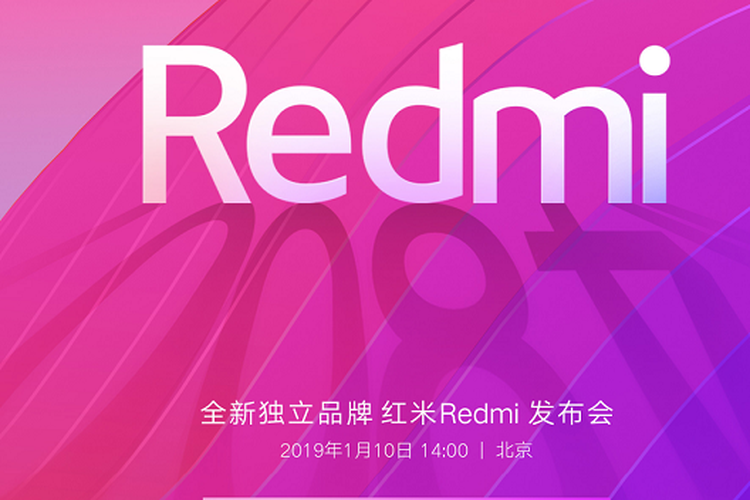 Poster Redmi yang diindikasikan akan lepas dari Xiaomi dan menjadi sub-brand