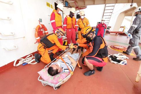 Sesak Napas di Kapal, Seorang ABK Asal Filipina Dievakuasi ke Balikpapan