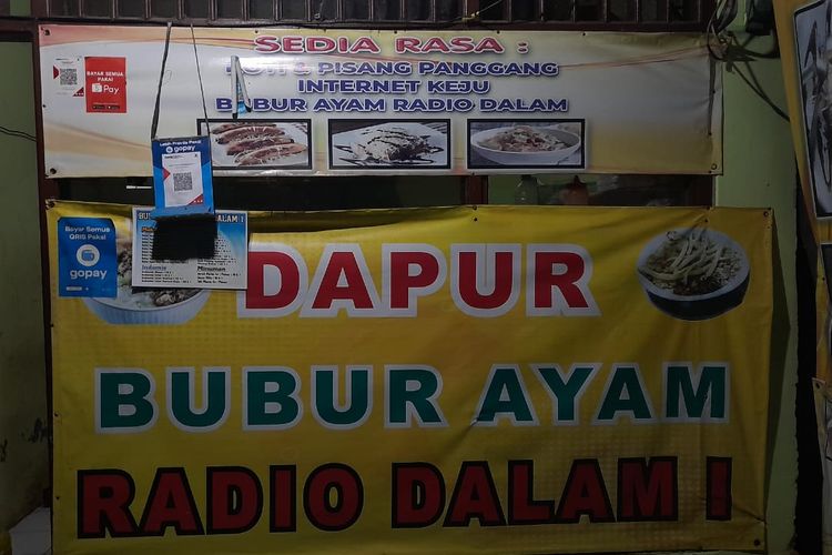 Tempat makan Bubur Ayam Radio Dalam 1 di Jakarta Timur