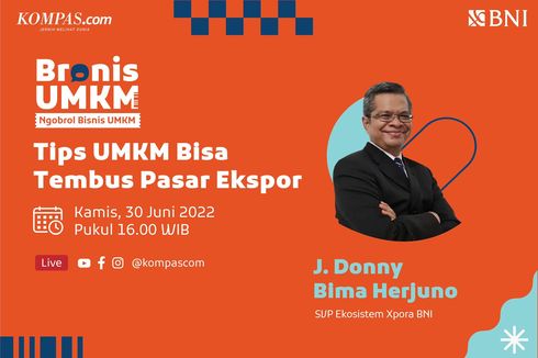 Link Live Streaming Youtube Bronis UMKM: Tips Sukses Tembus Pasar Ekspor