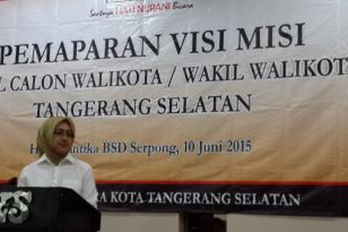 Wali Kota Tangerang Selatan Airin Rachmi Diany