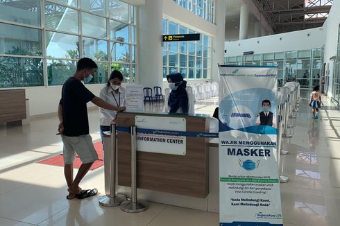 Wajib Lampirkan Surat Vaksin dan PCR, Bandara Syamsudin Noor Sepi Penumpang
