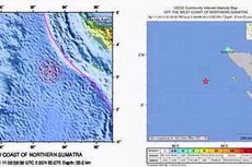 Gempa Aceh Bisa Menggeser Pantai Barat Sumatera