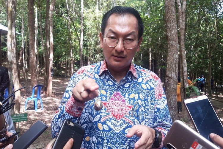 Wakil Bupati Belitung Ishak Meirobie di Belitung, Jumat (28/2/2020).