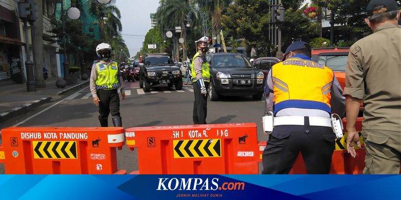 PPKM Darurat, Berikut Update Lokasi Penyekatan Jalan di Bandung - Vimarsana News