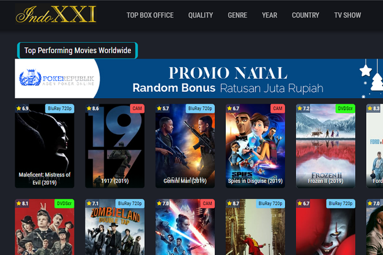 Situs Streaming Film Ilegal Turunan Indoxxi Masih Bisa Diakses Halaman All Kompas Com