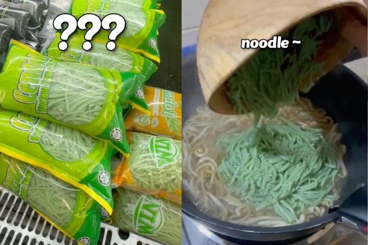 Dikira Ramen, Tiktoker Jepang Masak Cendol dengan Tauge, Ini Reaksinya