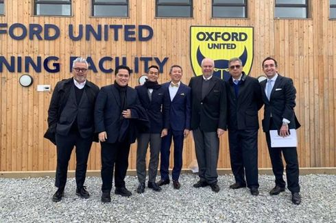 Duet Erick Thohir-Anindya Berpeluang Miliki Klub Oxford United