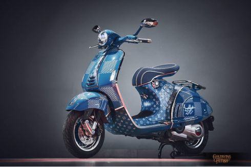 Vespa 946 Louis Vuitton Hanya Ada Satu di Dunia