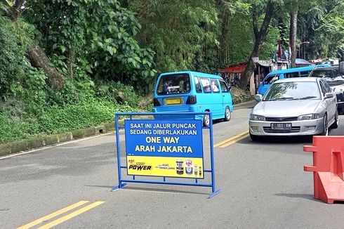 Wisatawan yang Hendak ke Puncak Bogor, Perhatikan Rekayasa Lalin Ini!