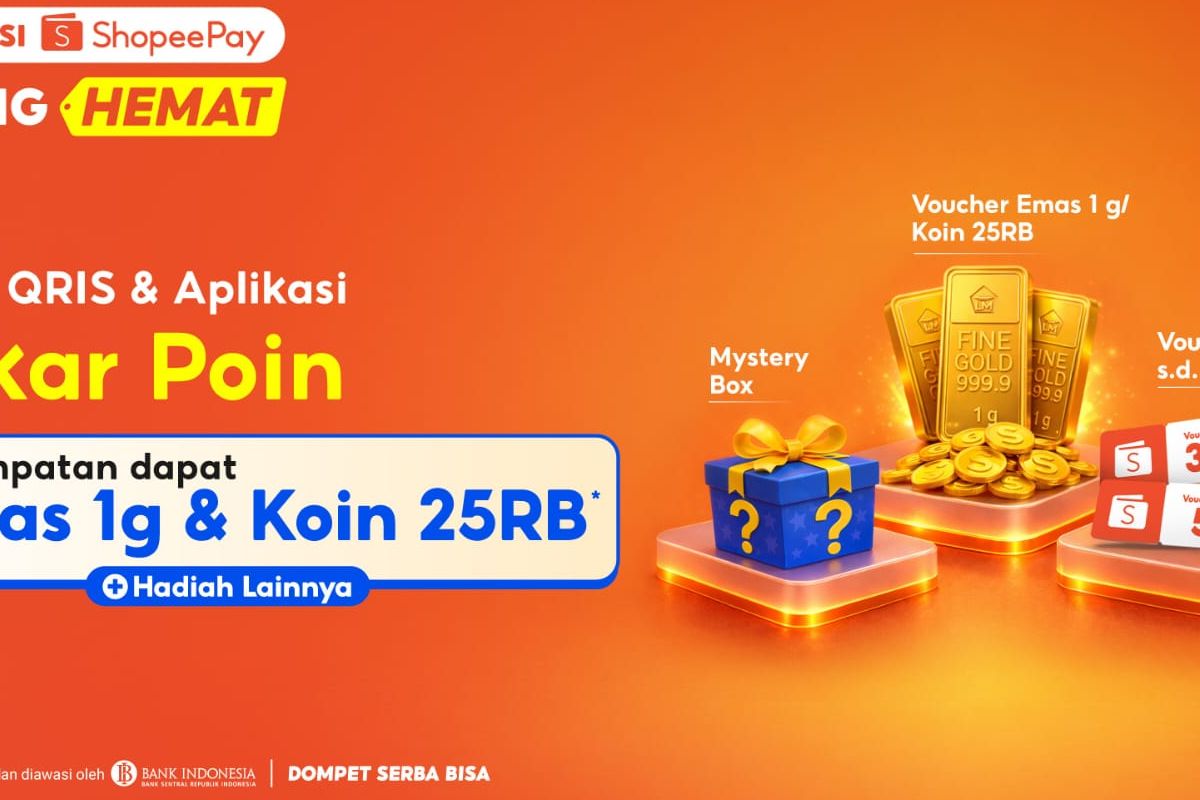 Cara Tukar Poin ShopeePay Jadi Emas 1 Gram, Batas Akhir 30 April 2026