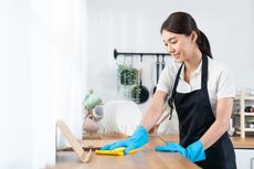 Tips Membersihkan Meja Dapur agar Kembali Kinclong