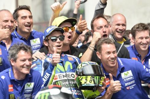 Rossi: Start Ketujuh lalu Finis Kedua adalah Luar Biasa