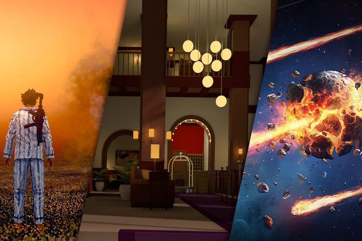 Ilustrasi game VR baru yang akan dirilis Sony di PS VR2.