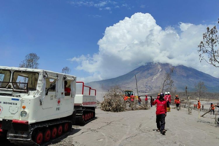 Hagglund BV206 yang turut bantu evakuasi pasca erupsi Gunung Semeru