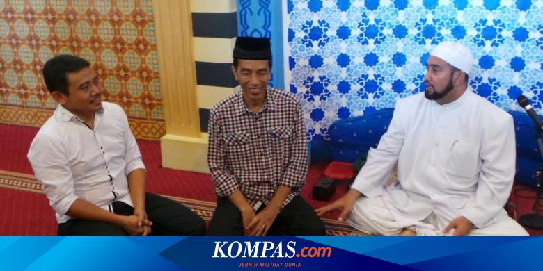 Jokowi Temui Habib Syech Bin Abdul Qodir Assegaf