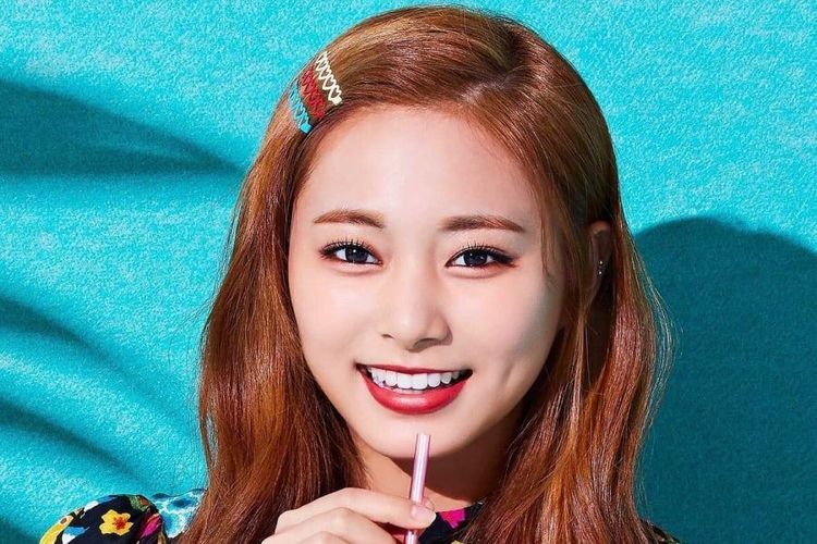 Una de las integrantes de TWICE, Tzuyu.