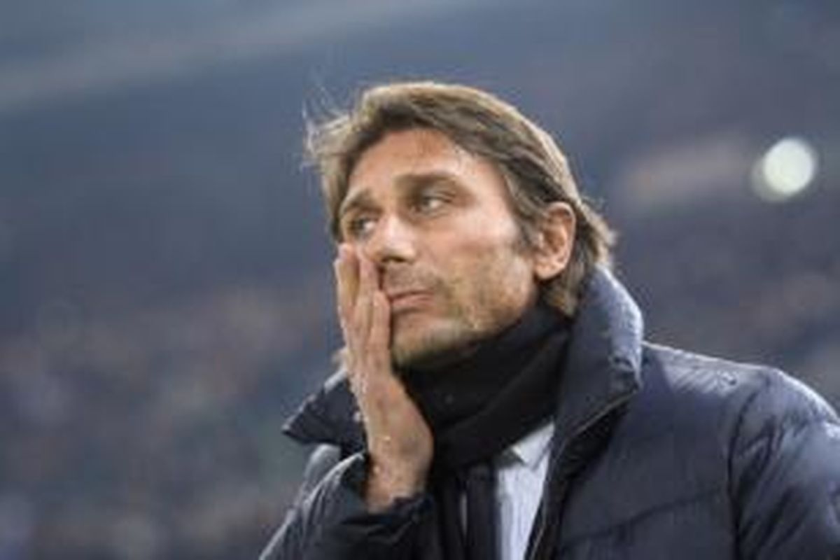 Pelatih Juventus, Antonio Conte.