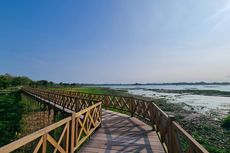 Rute ke Jembatan Kayu Waduk Cengklik, Lewat Perkampungan