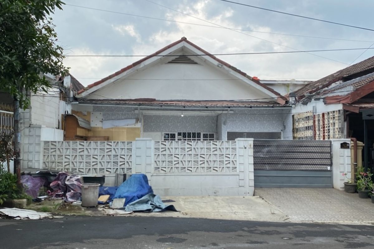 Tempat kejadian perkara preman ngamuk di depan anak TK Little Bee House, Jumat (14/2/2025), yang memberikan trauma ke korban.