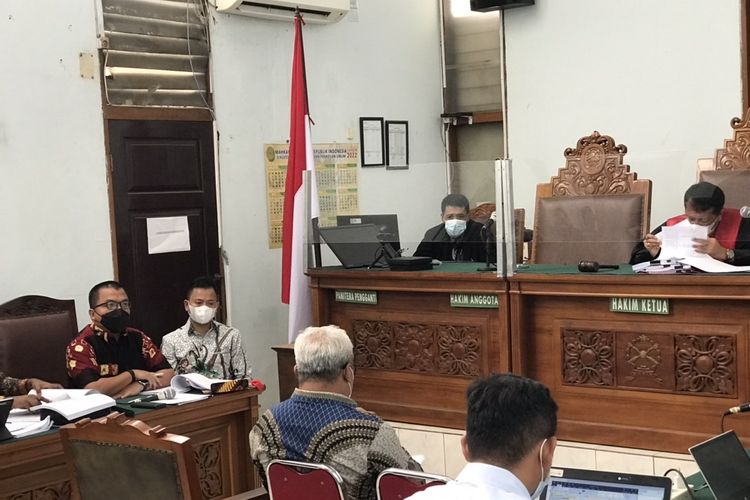 Ahli Hukum Tata Negara (HTN) dan Ilmu Perundang-undangan Aan Eko Widiarto dihadirkan kubu Mardani Maming dalam sidang lanjutan gugatan praperadilan melawan status penetapan tersangka oleh Komisi Pemberantasan Korupsi (KPK) di Pengadilan Negeri Jakarta Selatan, Kamis (21/7/2022).