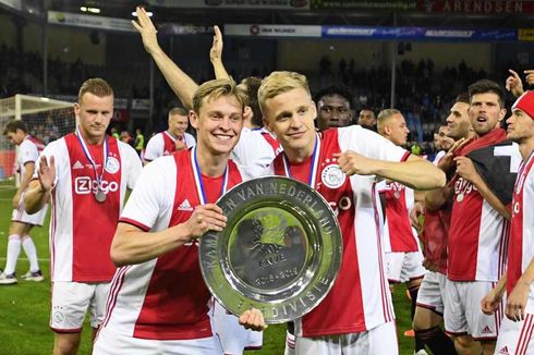 Ajax Persembahkan Gelar Juara Eredivisie ke-34 Untuk 