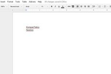 Edit Dokumen di Google Docs Tak Perlu Pakai Keyboard