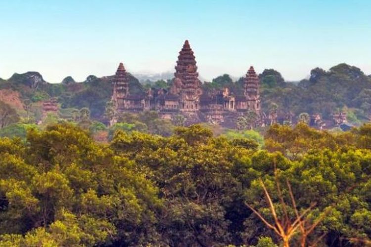 Kompleks candi Angkor Wat, Kamboja.
