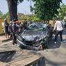Honda City Tabrak Pohon di Medan, Evakuasi Berlangsung Dramatis