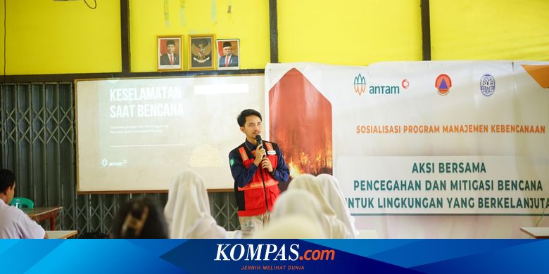Lewat Program Arahan, ANTAM Perkuat Ketangguhan Masyarakat Hadapi Bencana