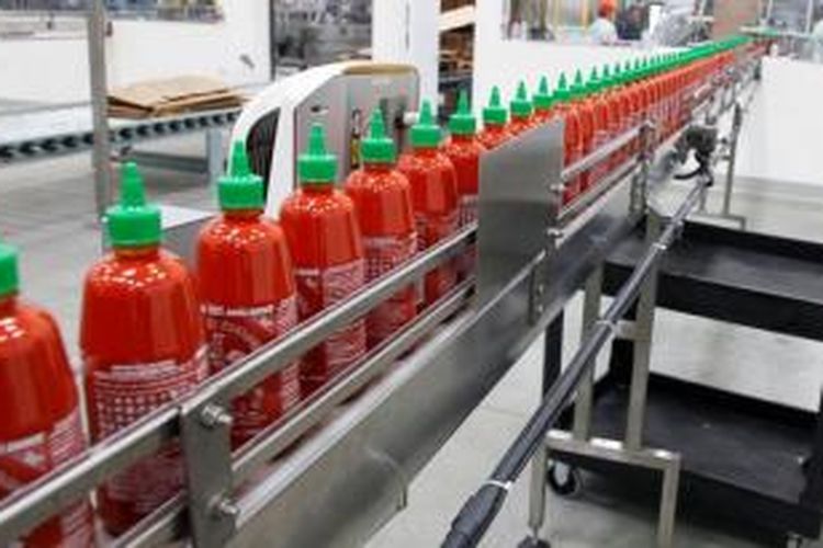 Saus cabai terkenal Sriracha