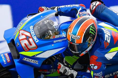 Rins Berikan Helm buat Marshal yang Meninggal Dunia