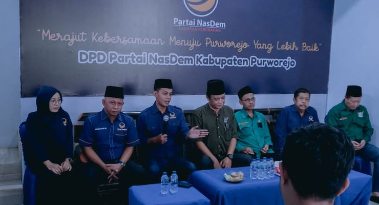 Nasdem dan PKB Silaturahmi Jelang Pilkada di Purworejo, Bahas Kemungkinan Koalisi