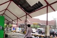 Plafon di Bandara Ngurah Rai Bali Jebol Usai Diterjang Angin Kencang, Videonya Viral