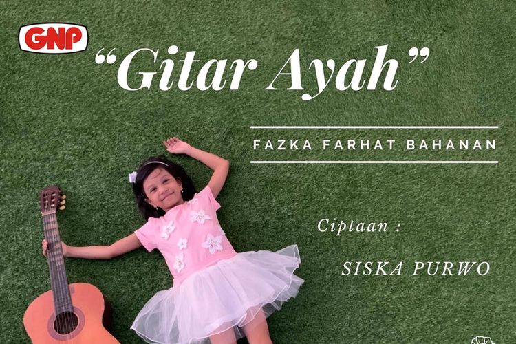 Fazka Farhat Bahanana merilis lagu Gitar Ayah.