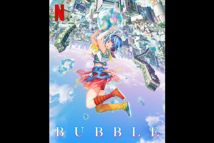 poster Bubble, anime terbaru di Netflix