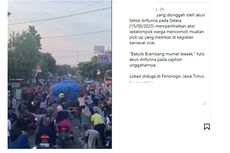 Viral, Video Warga di Ponorogo Ramai-ramai Ambil Bawang dari Truk yang Melintas, Bagaimana Ceritanya?