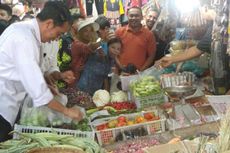 Pagi-pagi, Jokowi Bikin Heboh Pasar Cipeundeuy Subang