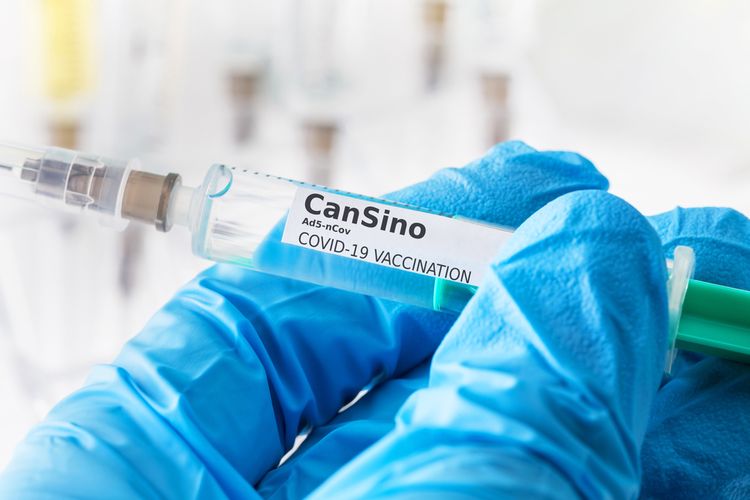 Ilustrasi vaksin Cansino yang dapat izin EUA BPOM.