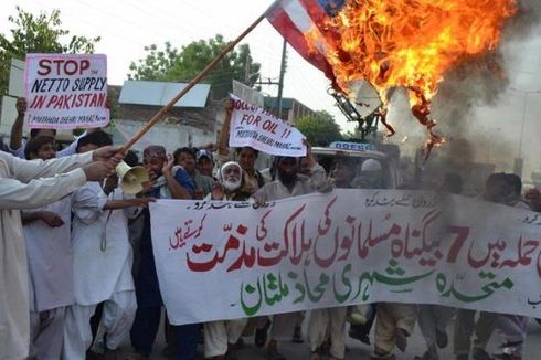 Protes Serangan "Drone", Pakistan Panggil Diplomat AS