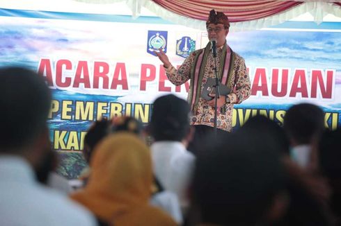 Anies Tinjau Sekolah Rusak Pascagempa Lombok yang Direhab Pakai Bantuan DKI