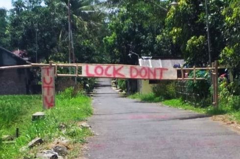 Viral Foto 'Lockdown' Desa di Magetan, Ini Penjelasan Camat Barat