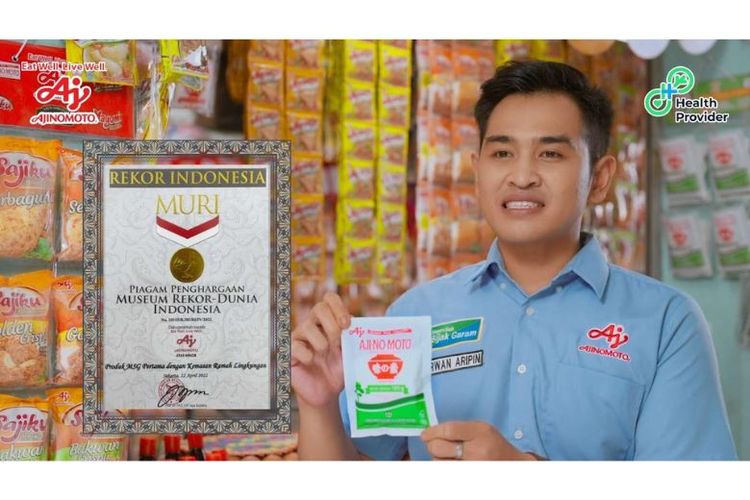 AJI-NO-MOTO® Kemasan Kertas merupakan MSG pertama di Indonesia yang menggunakan kemasan ramah lingkungan.