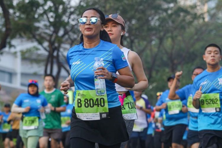 Peserta Jakarta Marathon 2023. 