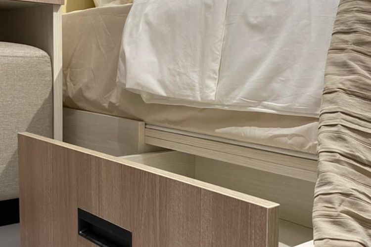 Salah satu contoh furnitur built-in yang diperkenalkan Idemu by VIVERE.